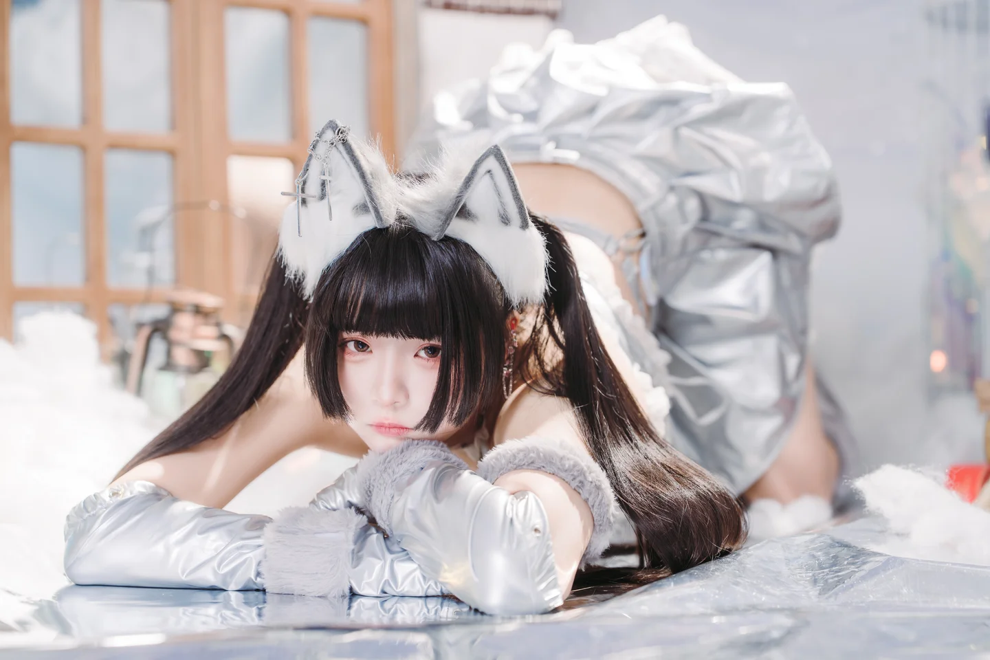 落落Raku - No.058 Malymoon銀狐 [19P-328MB] tg@simisebaisi 【丝足阁】015.webp